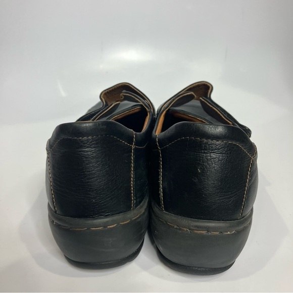 Josef Seibel black leather shoes women’s size 42 / 11 boho minimalist casual - Picture 4 of 9